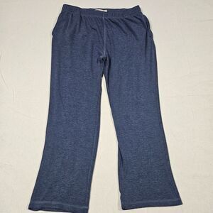 Tommy Bahama Mens Sweatpants Large Navy Blue Lounge Pants Sleepwear Pajamas